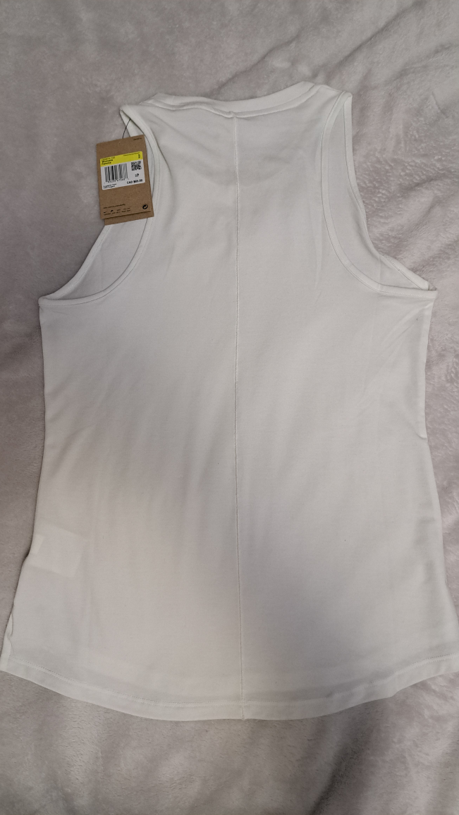 Nike Dri-FIT Training Tank Top - Size Small - White - photo 2