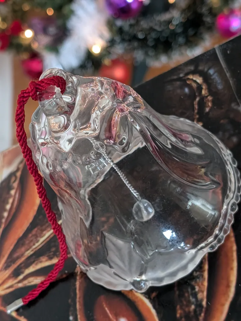 Vintage Crystal Glass  Sonorous  Bell image indicator(3)