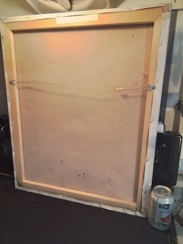 Singed Impressionist Oil on Canvas Painting image indicator(7)