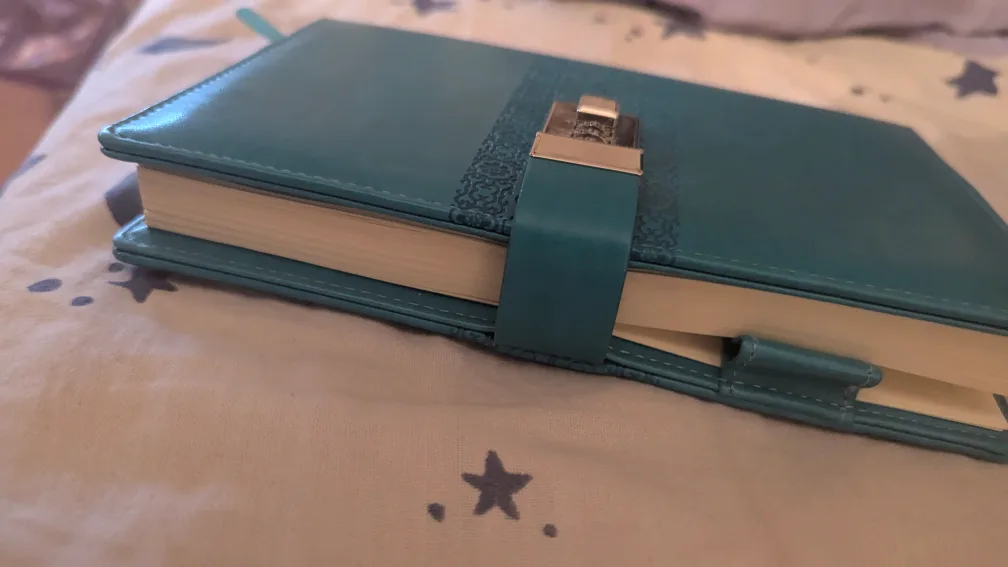 Teal Combination Lock Diary image indicator(3)