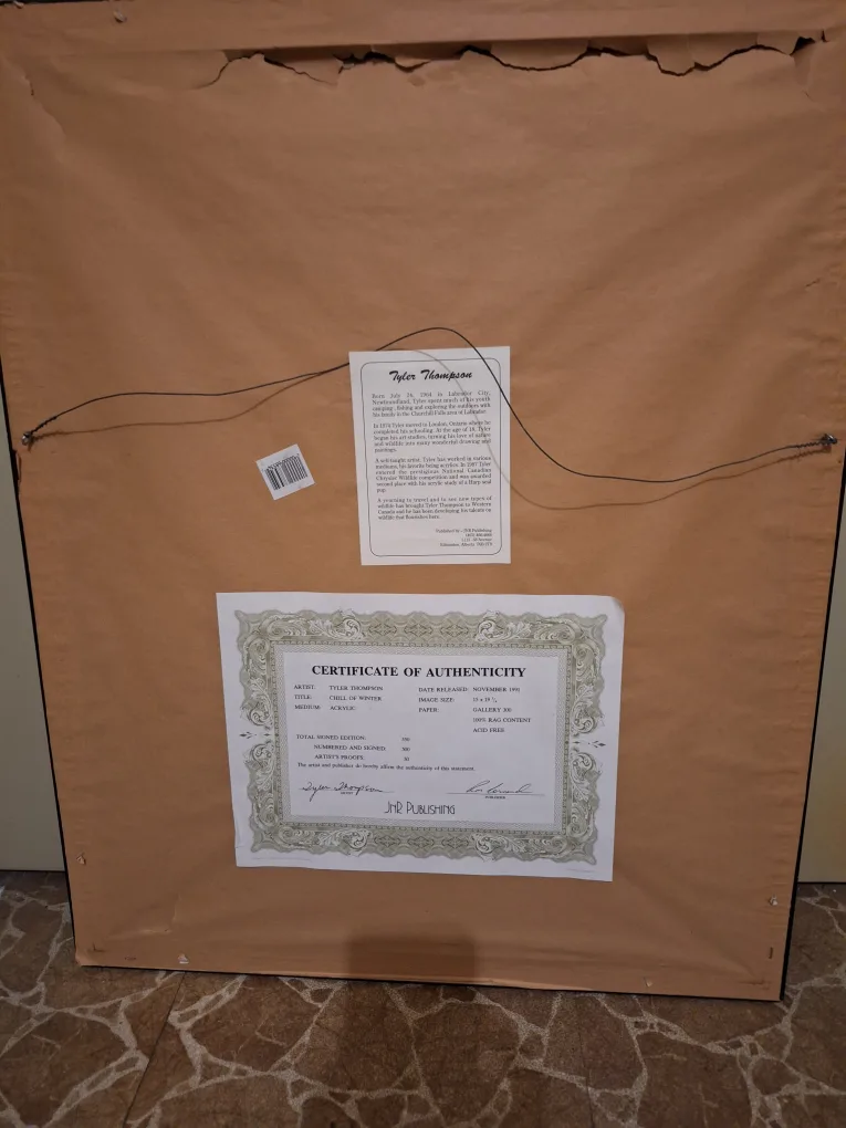 Tyler Thompson Framed Blue Jay Print image indicator(2)