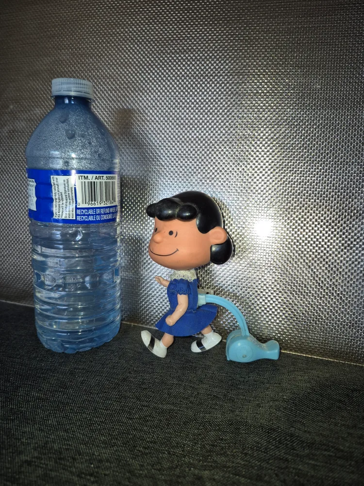 Vintage Peanuts Sally Brown Walking Toy image indicator(9)