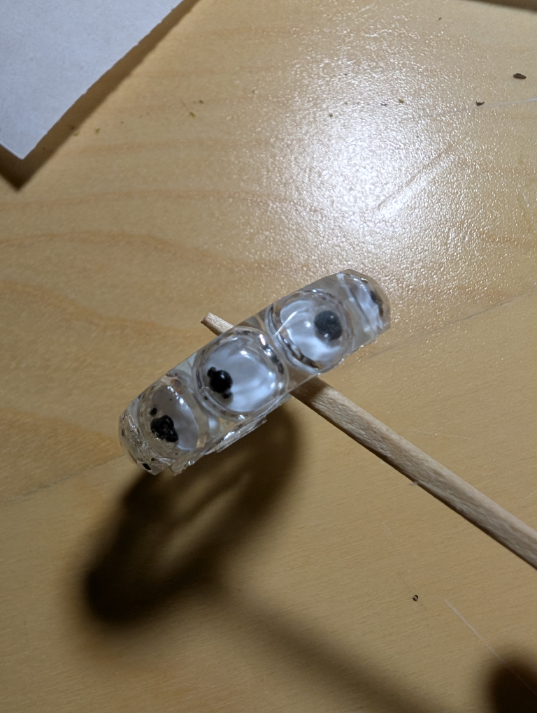 Handcrafted Wiggle Eyes Ring - photo 3