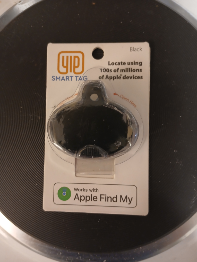 Apple Find My Compatible Smart Tag - Black