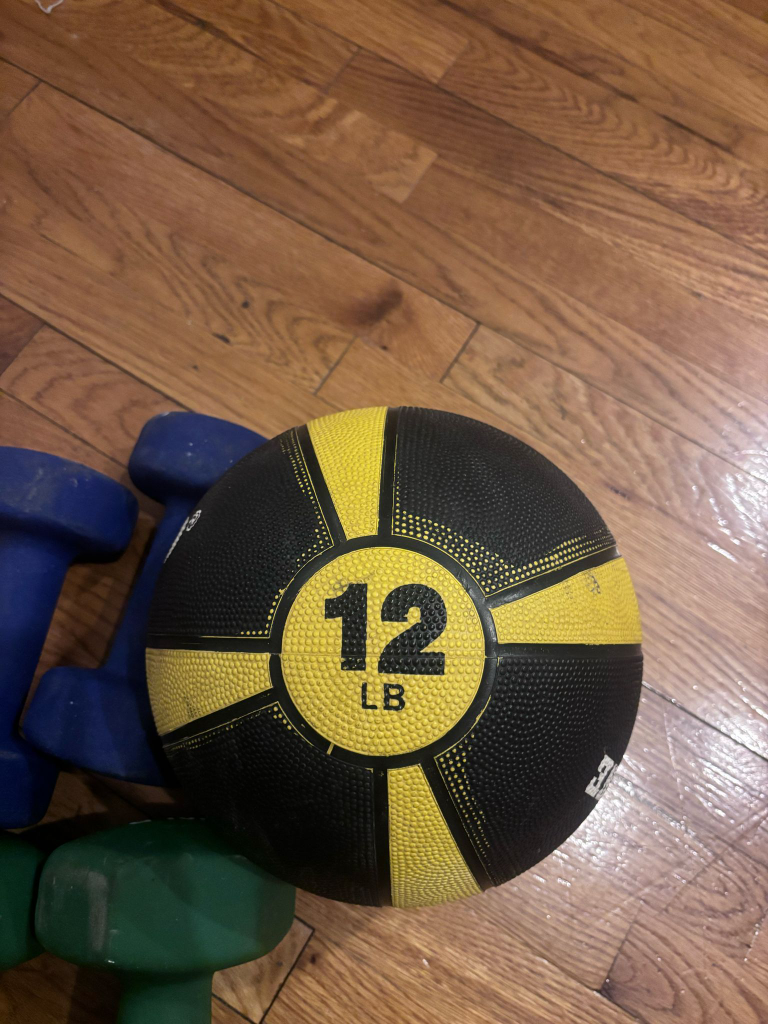 Home Gym Weight Set - Dumbbells & Medicine Ball - photo 2