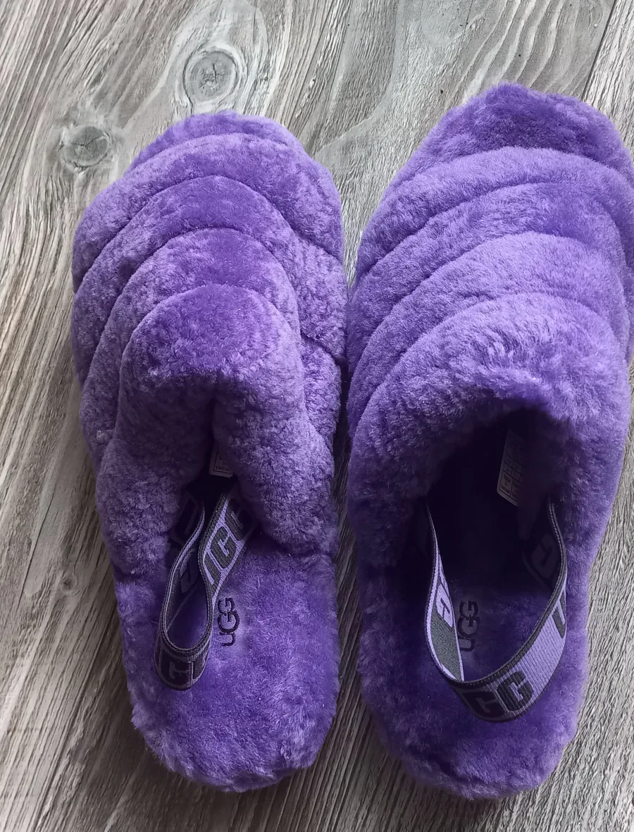 Purple UGG Fluff Yeah Slides image indicator(2)