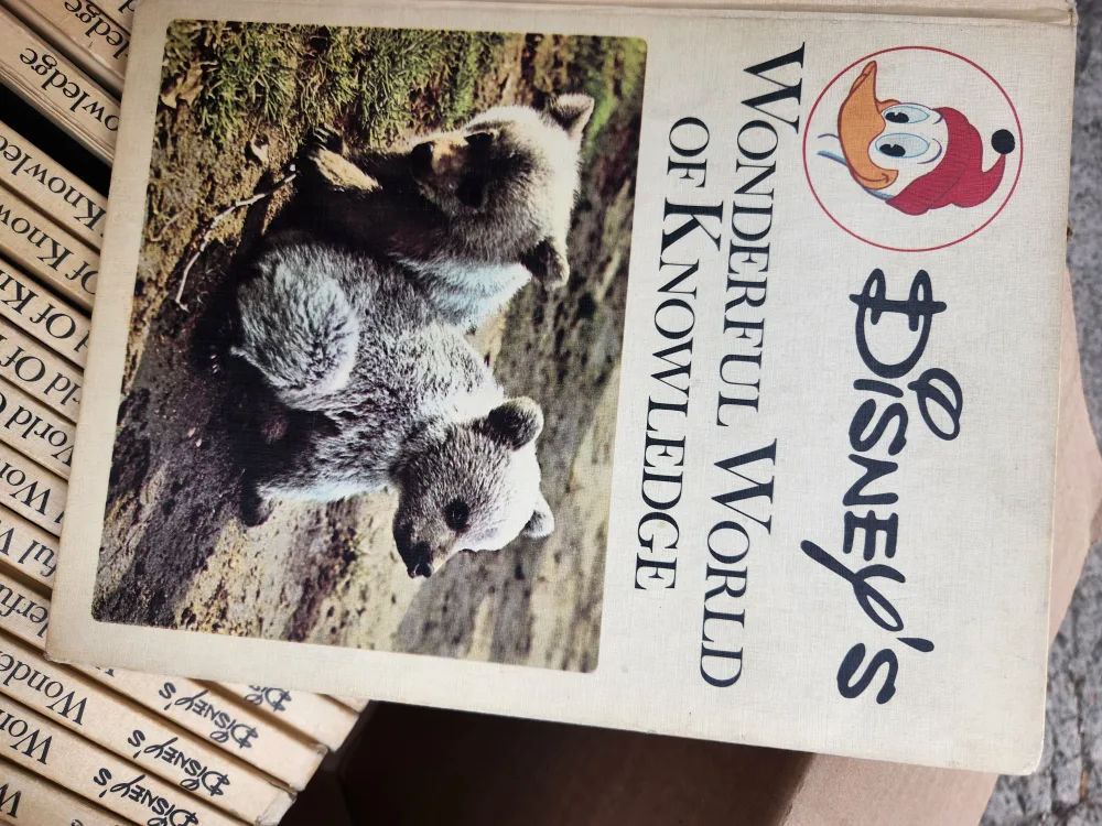 Vintage Disney's Wonderful World of Knowledge Encyclopedia(1973) thumbnail