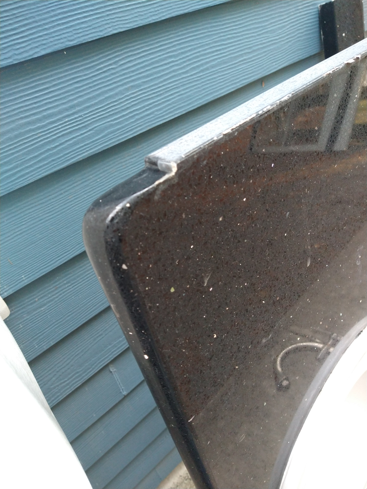 Black Granite Vanity Top with Oval Sink and Faucet - photo 4