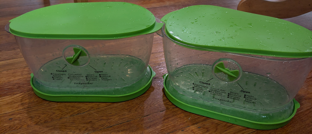 2 Progressive Produce Keepers #freecycle