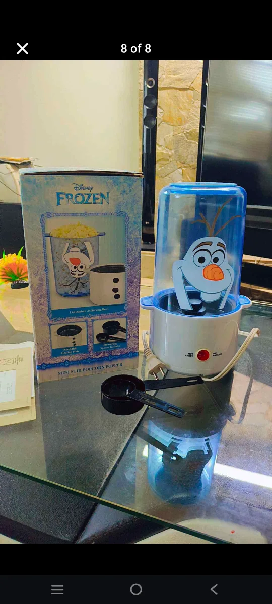Disney Frozen Mini Stir Popcorn Popper