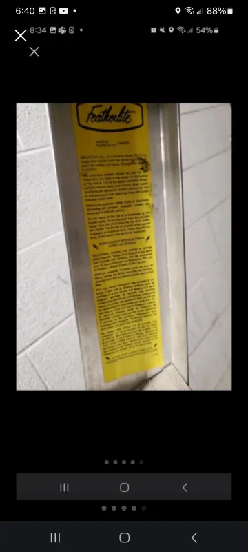 Featherlite Folding Step Ladder image indicator(6)