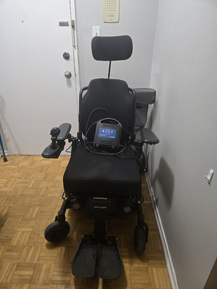 Permobil Wheelchair with VoltPro Charger