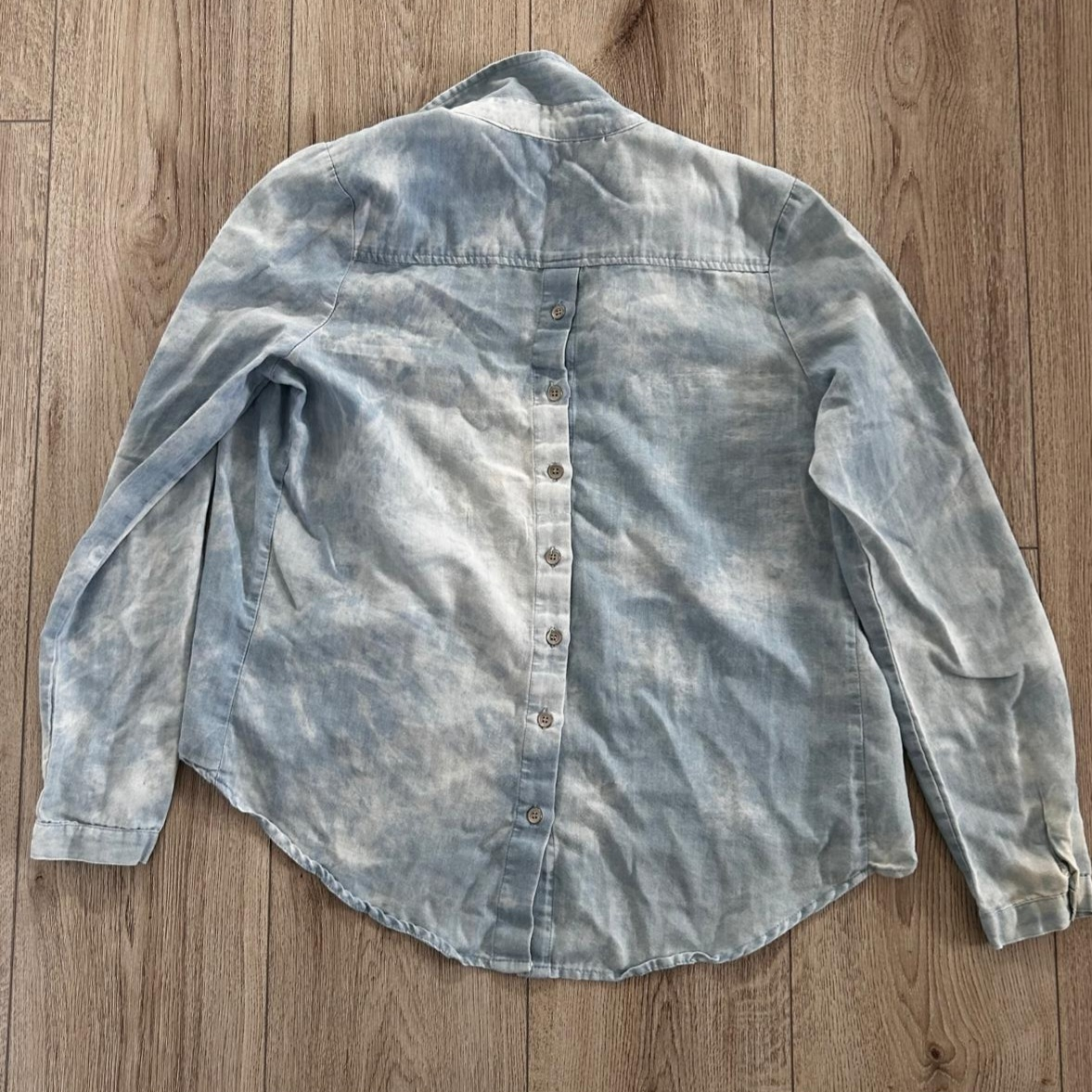 Vintage Havana Tie-Dye Button-Down Shirt Size S - photo 3