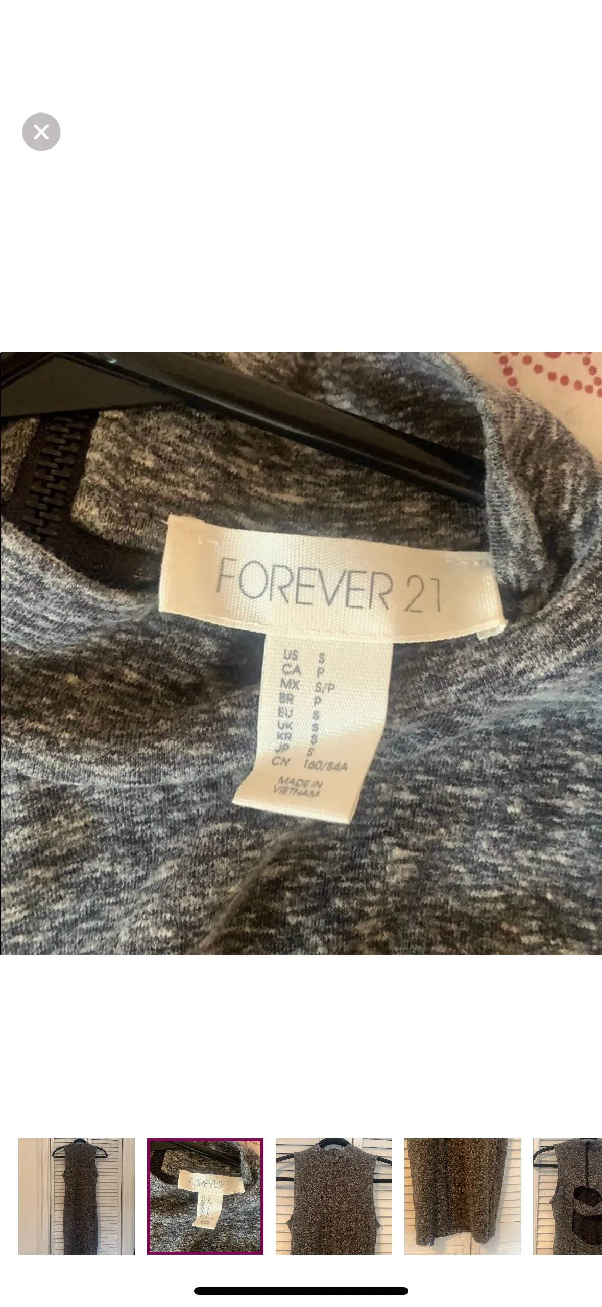 Grey midi dress image indicator(2)