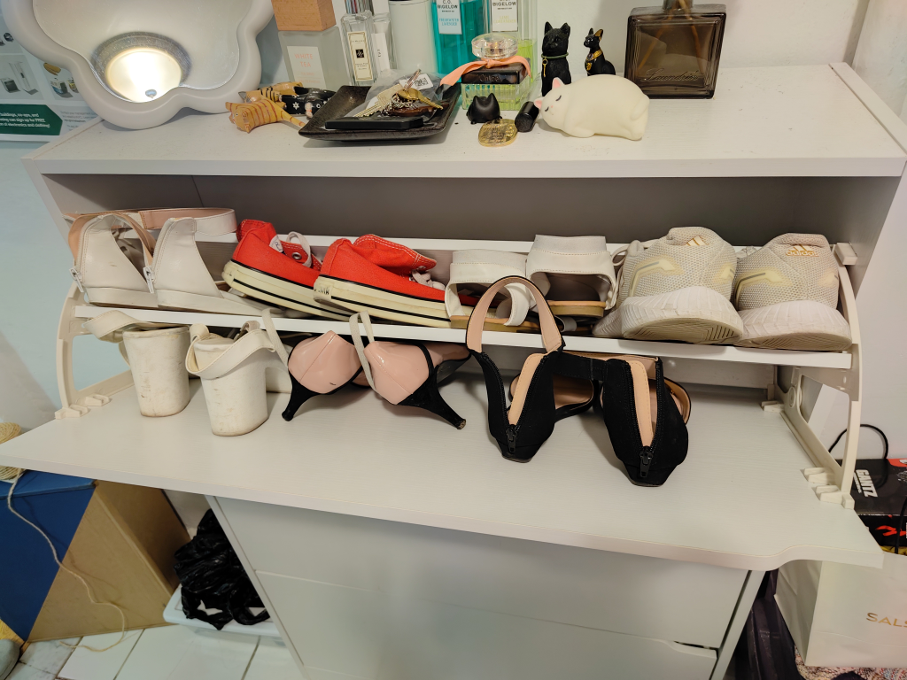 Three-Tier Shoe Cabinet - photo 3