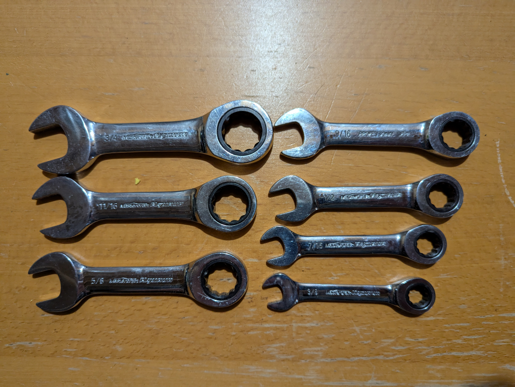 Maximum Stubby ratchet wrench sets - photo 2