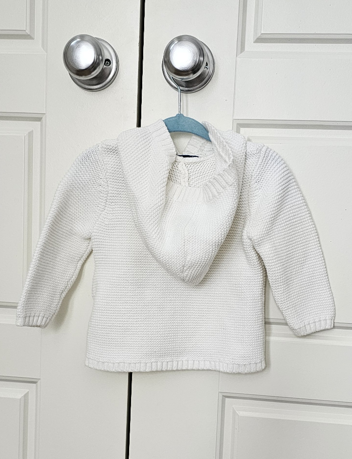 Hooded Knit Cardigan Sweater - photo 2