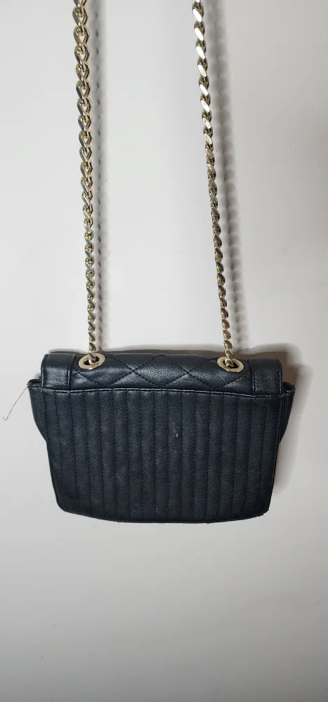 BEBE Black Quilted Shoulder Bag image indicator(5)