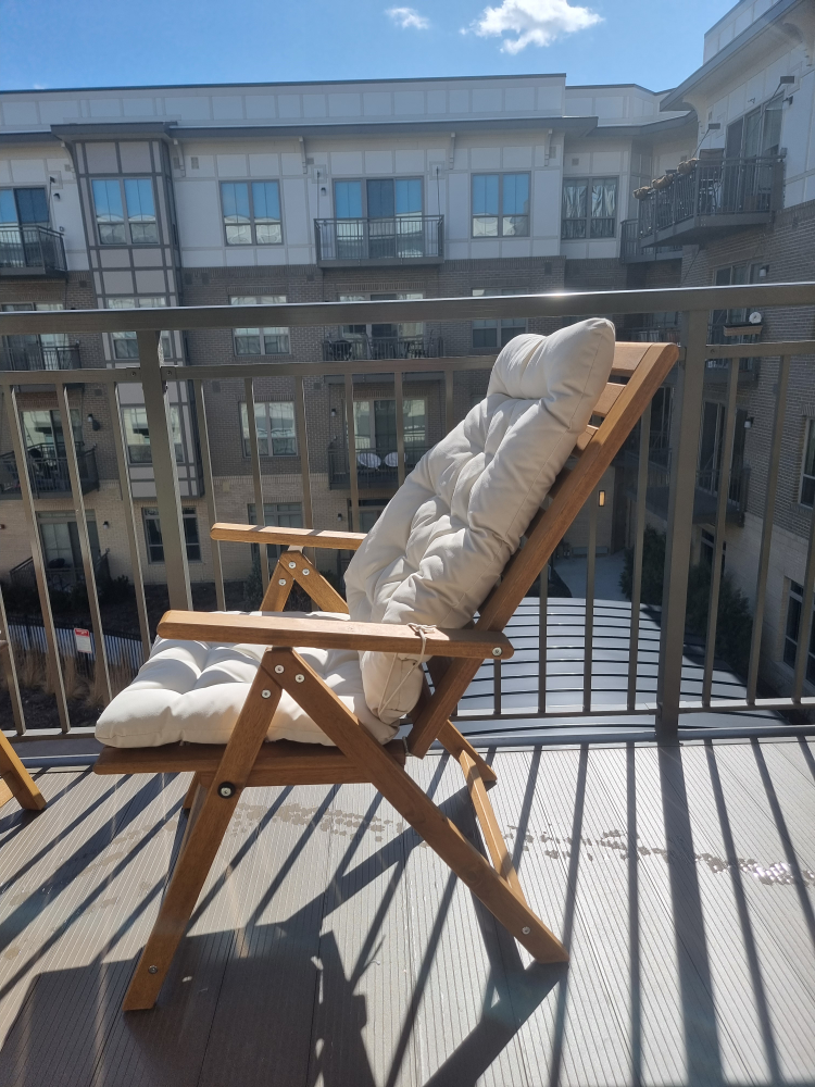 Outdoor Patio Chairs and Side Table Set - photo 3