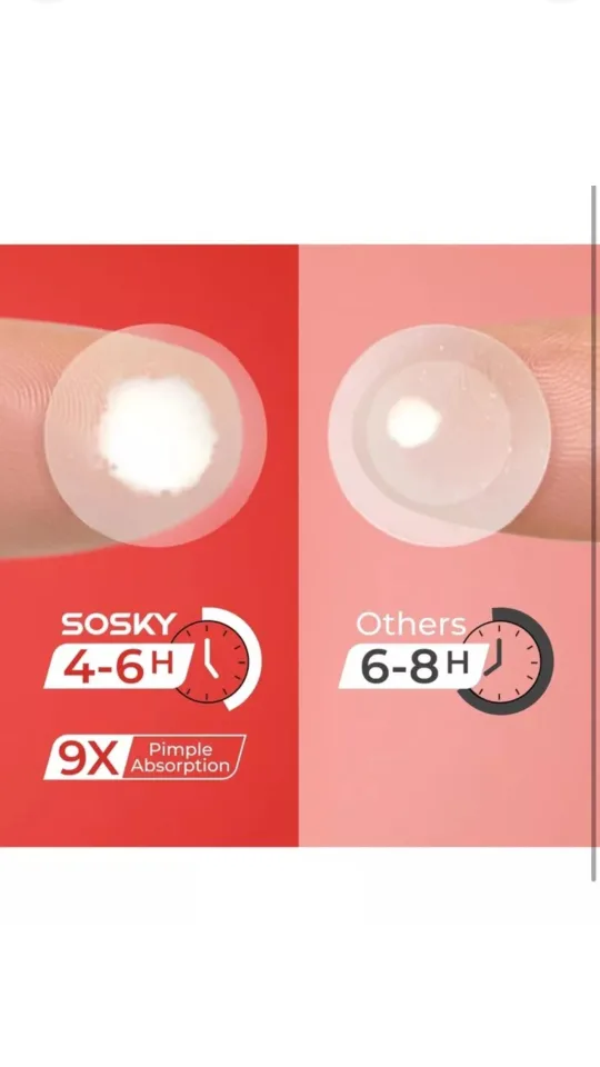 SOSKY Invisible+ Pimple Patches - 48 Count image indicator(2)