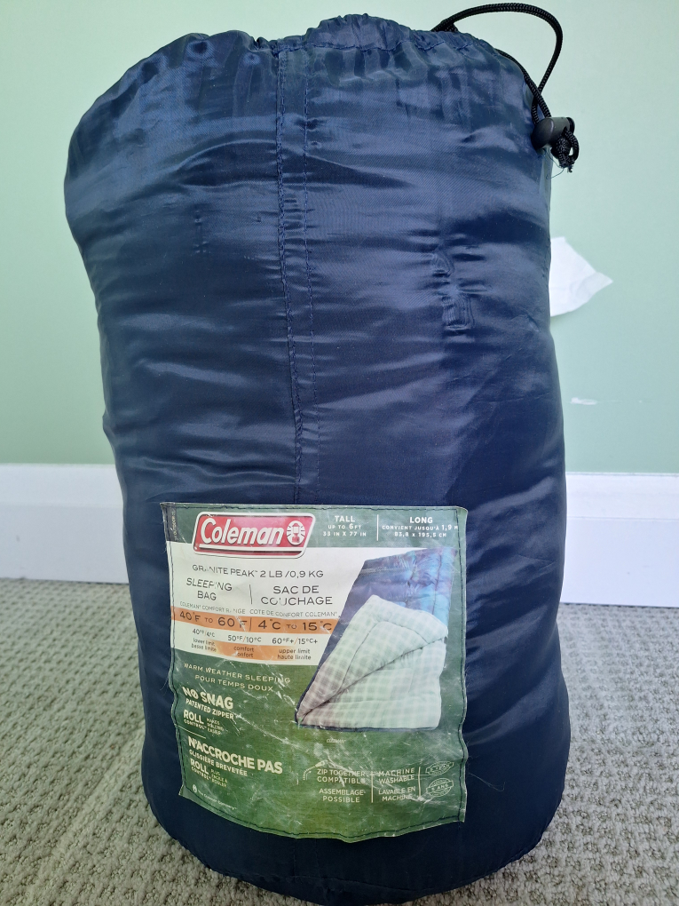 Coleman Sleeping Bag - 2 lb/0.9 kg