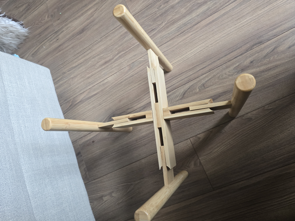 Extendable Wooden Plant Stand - photo 2