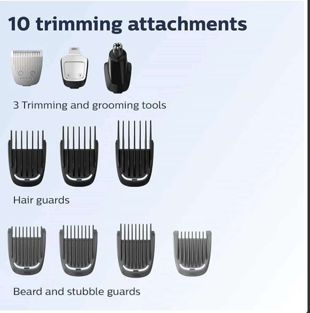 Philips Multigroom Series 3000 - 10-in-1 Grooming Kit image indicator(4)