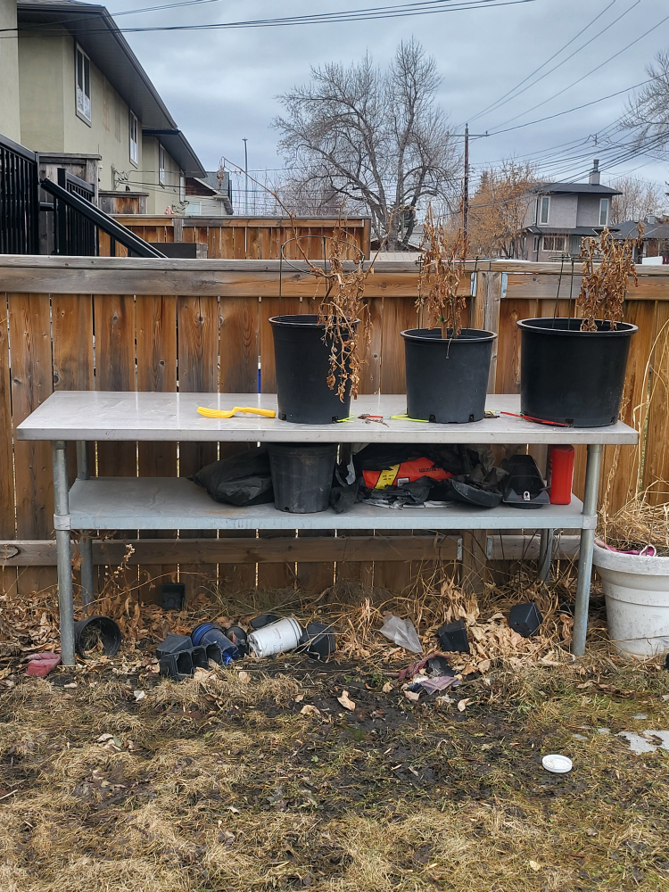 Metal Work surface / Table