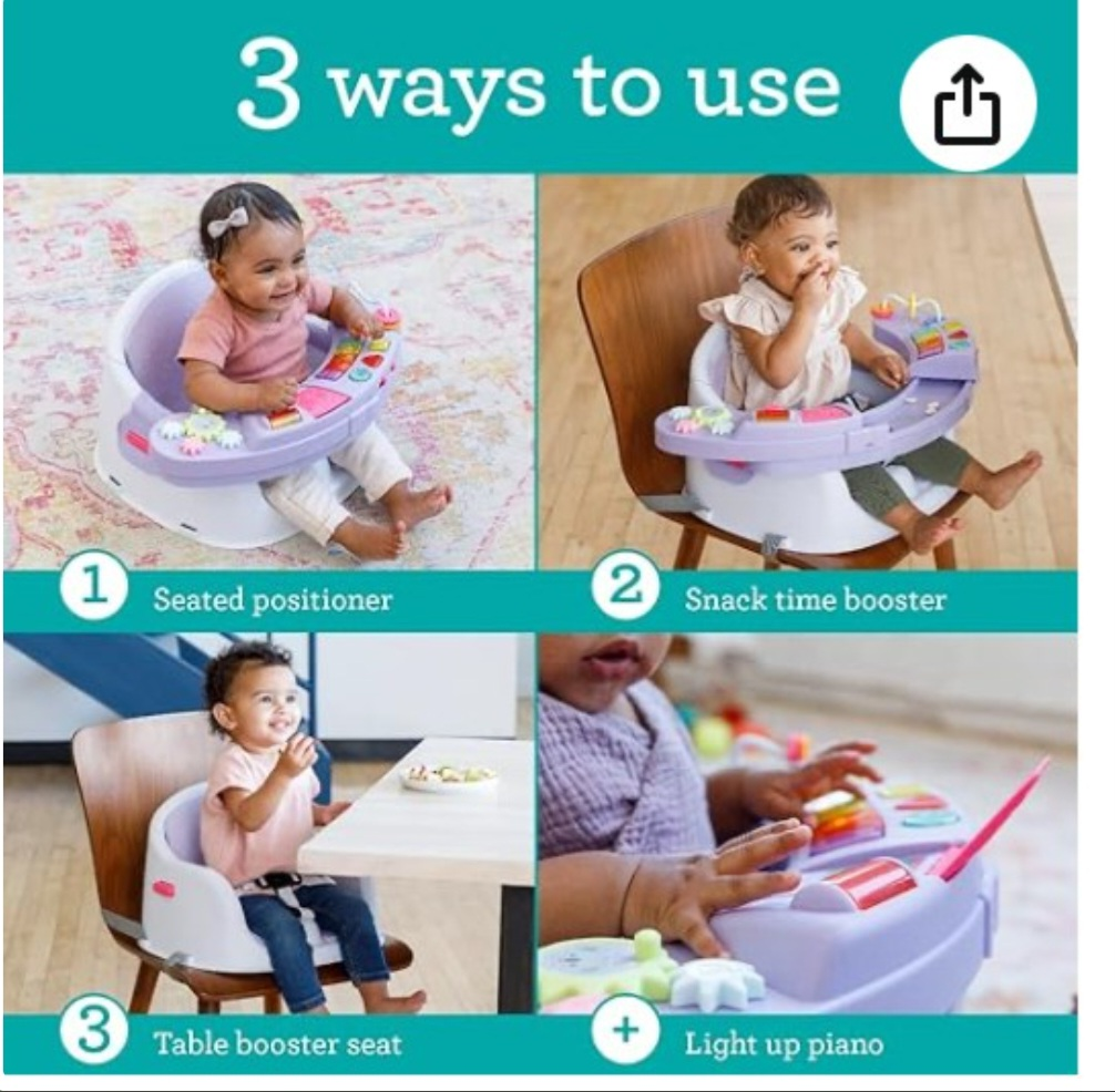 Infantino 3-in-1 Smart Stages Sensory Seat - photo 2