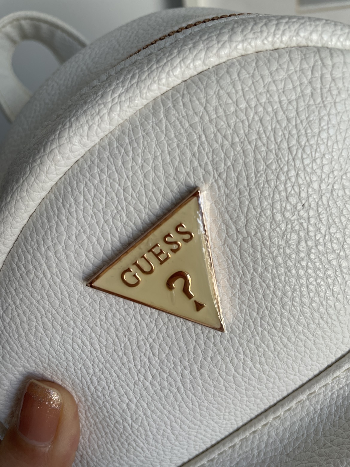 New Guess women’s faux leather mini backpack - photo 4