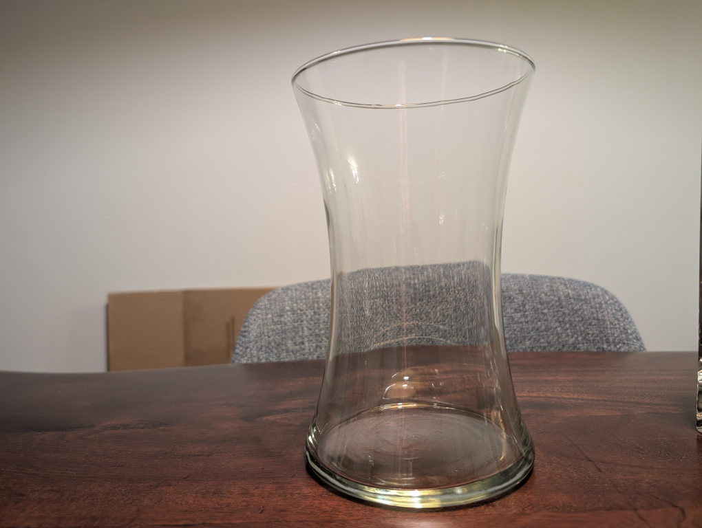 Set of Four Clear Glass Vases and Pitcher - photo 4