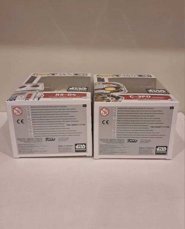 R5-D4 🤖 C-3PO 🤖 (Unfinished) Star Wars Funko Pop! image indicator(6)