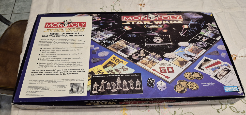 Monopoly Star Wars Limited Collector's Edition Board Game - photo 2