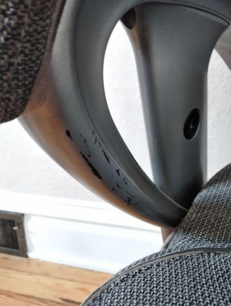 Grey Office Chair with Armrests - photo 5