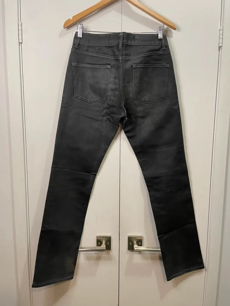 Club Monaco Straight Slim Black Jeans image indicator(3)