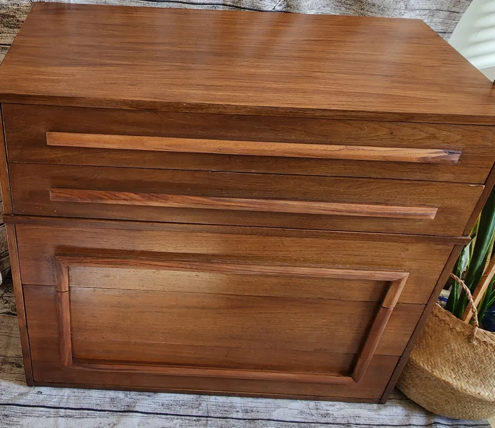 Mid-Century Modern Vic Art Wood Chest of Drawers image indicator(4)