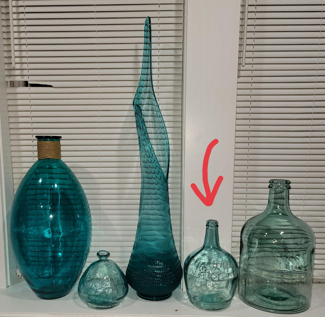 glass vase - photo 2