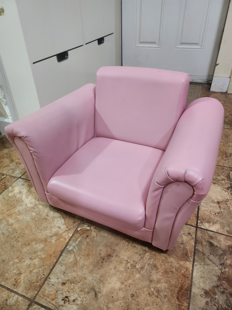 Pink Kids Armchair