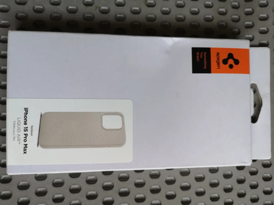 Spigen Liquid Air iPhone 15 Pro Max Case - Beige