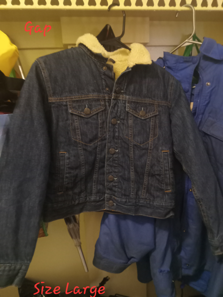 Gap Youth Denim Jacket Size Large