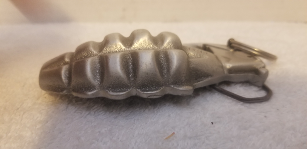 Vintage Hand Grenade Belt Buckle - photo 2