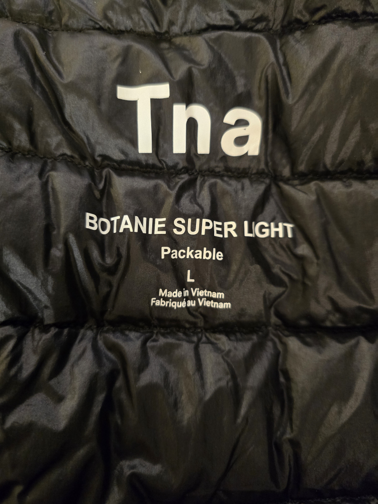 Tna Botanē Super Light Packable Down Vest - Size Large - photo 5