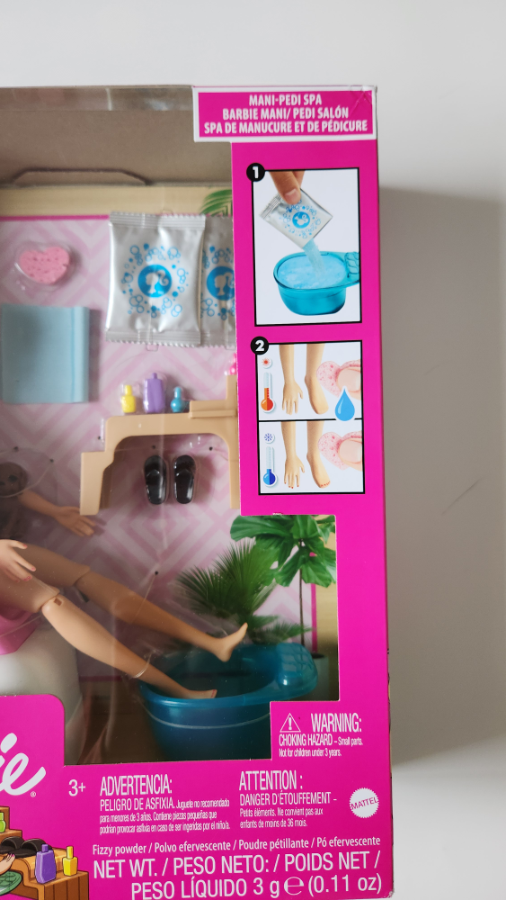 Barbie Mani-Pedi Spa Playset - photo 2