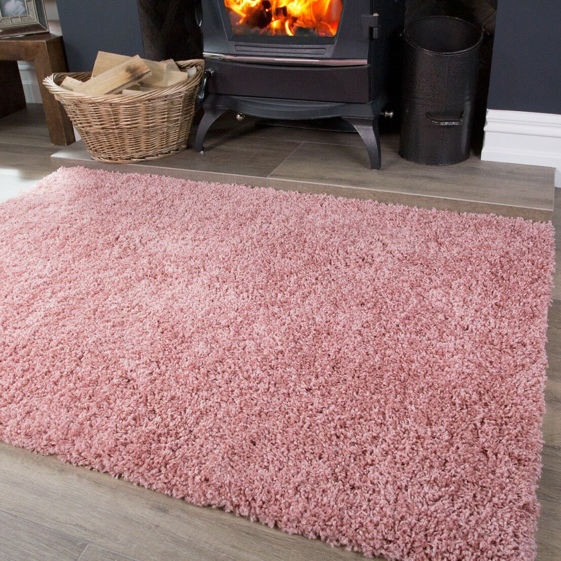 Pink Fluffy Rug - photo 2