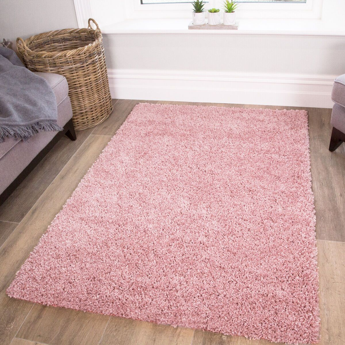 Pink Fluffy Rug - photo 3