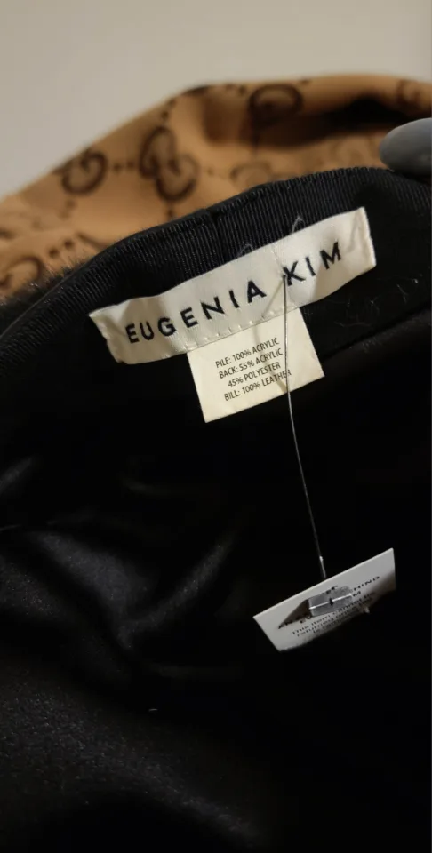 Eugenia Kim Black Faux Fur hat image indicator(2)