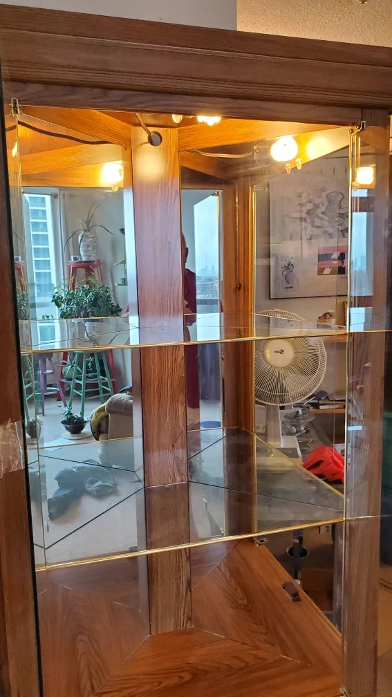 Corner Curio Cabinet image indicator(4)