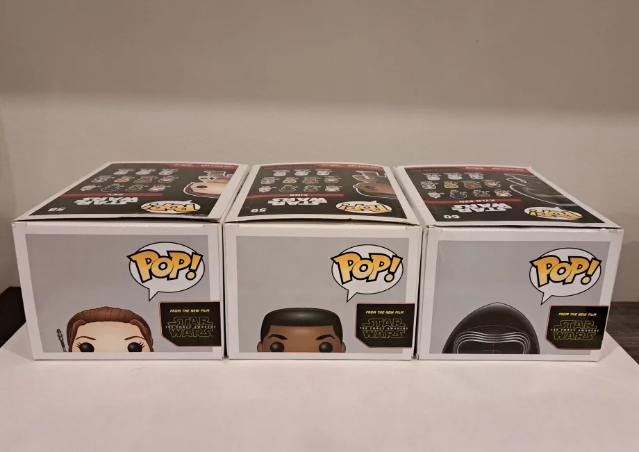 Rey, Finn, Kylo Ren ⭐️ Star Wars Funko Pop! image indicator(5)