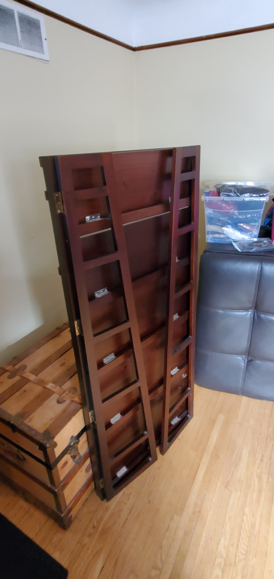 Foldable Wooden Bookshelf - photo 4