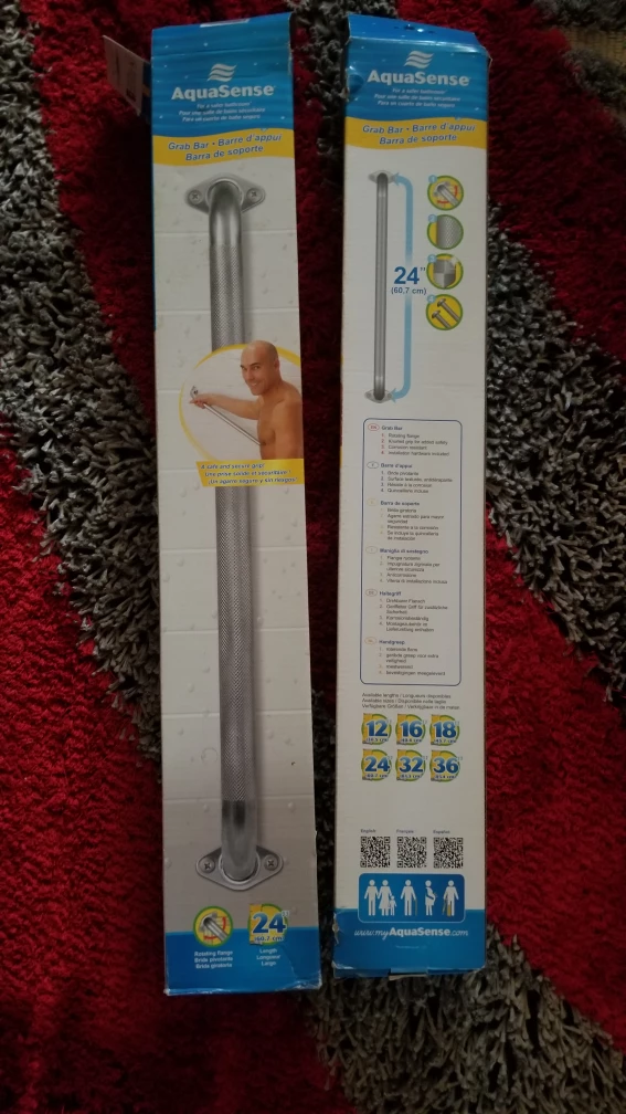 AquaSense 24" Grab Bar - New in Box